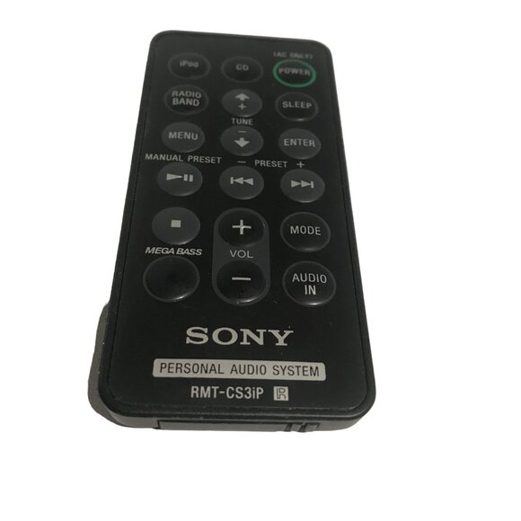 Sony Personal Audio System Remote RMT-CS3iP - Picture 1 of 6